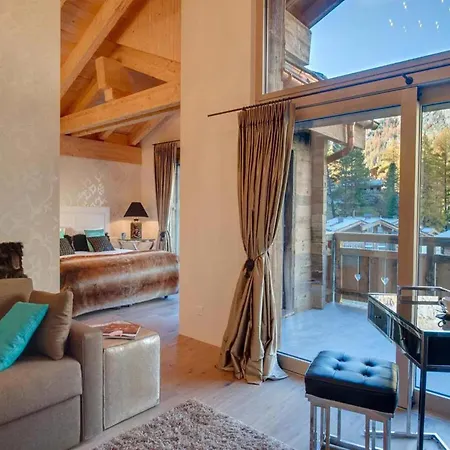 בית נופש Chalet Marleau Vacation צרמט
